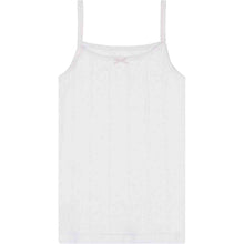 Load image into Gallery viewer, Girls Eyelet Cami Undershirt 4 Pack