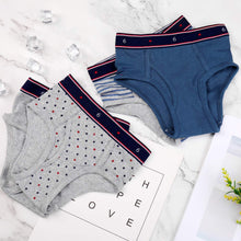Load image into Gallery viewer, Boys Printed Briefs 4 Pack