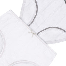 Load image into Gallery viewer, Girls Eyelet Briefs 4 Pack