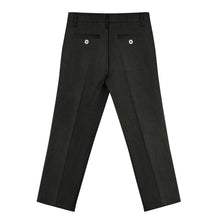 Load image into Gallery viewer, Black Regular Fit Shabbos Pants