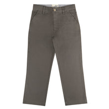 Load image into Gallery viewer, Dark Gray Regular Fit Cotton Poly Pants