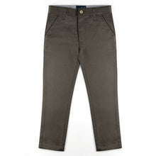 Load image into Gallery viewer, Dark Gray Slim Fit Cotton Poly Pants
