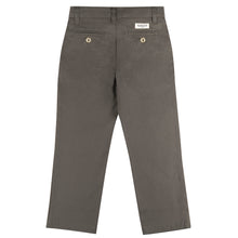 Load image into Gallery viewer, Dark Gray Regular Fit Cotton Poly Pants