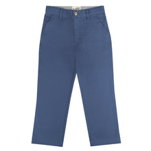 Load image into Gallery viewer, Indigo Regular Fit Cotton Poly Pants