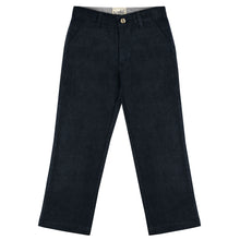 Load image into Gallery viewer, Navy Slim Fit Corduroy Pants
