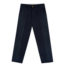 Load image into Gallery viewer, Navy Regular Fit Shabbos Pants