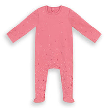 Load image into Gallery viewer, Speckled Footie Pink
