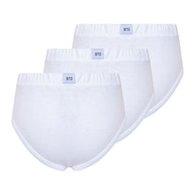 Load image into Gallery viewer, Boys White Briefs 4 Pack
