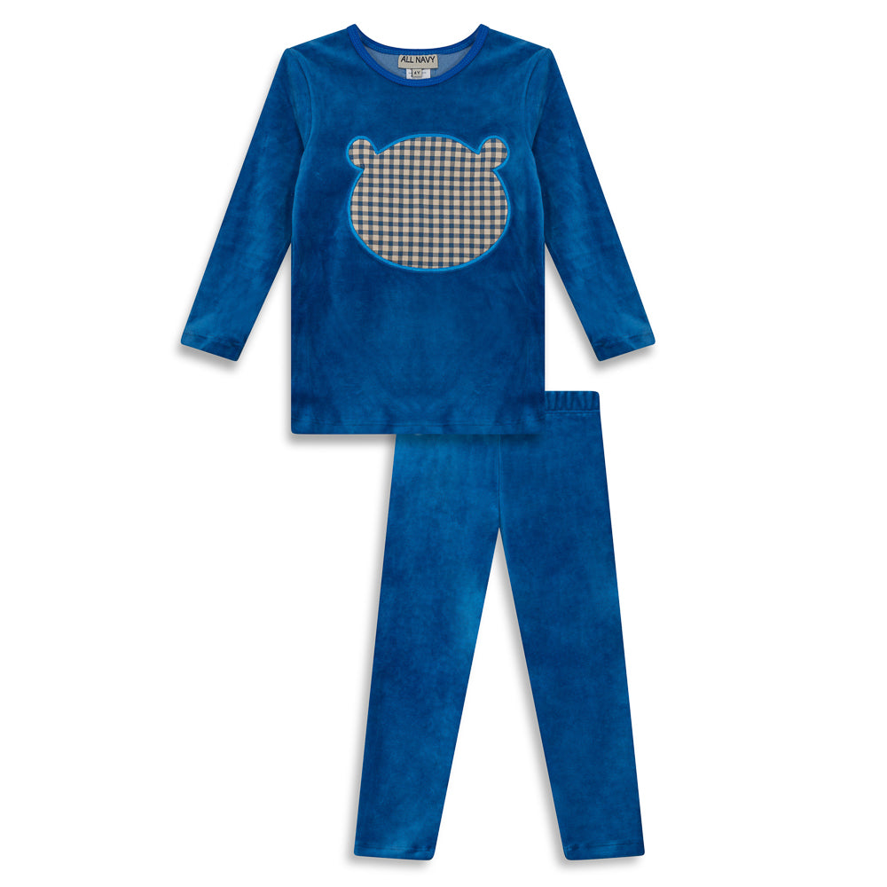 Bear Lounge 2 Piece Blue