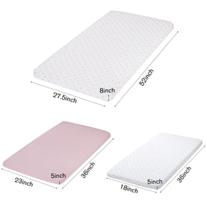 Fitted Sheets Pink Star