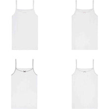 Load image into Gallery viewer, Girls Eyelet Cami Undershirt 4 Pack
