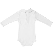 Load image into Gallery viewer, Baby Boy Long Sleeve Collar Onesie Bodysuit
