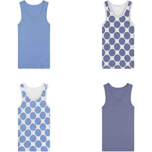 Load image into Gallery viewer, Boys Dot Pattern Undershirt 4 Pack
