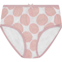 Load image into Gallery viewer, Girls Dot Pattern Briefs 4 Pack

