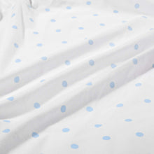 Load image into Gallery viewer, Fitted Sheets Blue Polka Dots
