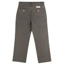 Load image into Gallery viewer, Dark Gray Regular Fit Cotton Poly Pants
