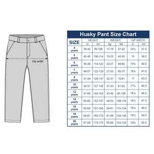 Navy Husky Fit Pants – All Navy