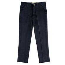 Load image into Gallery viewer, Navy Slim Fit Shabbos Pants
