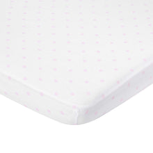 Load image into Gallery viewer, Fitted Sheets Pink Polka Dots
