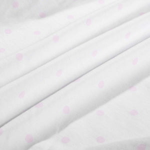 Fitted Sheets Pink Polka Dots