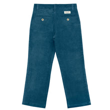 Load image into Gallery viewer, Teal Regular Fit Corduroy Pants
